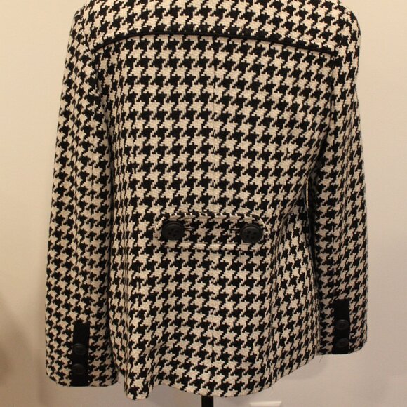 Giacca A Gallery Company  Size L Houndstooth Coat - Picture 3 of 7